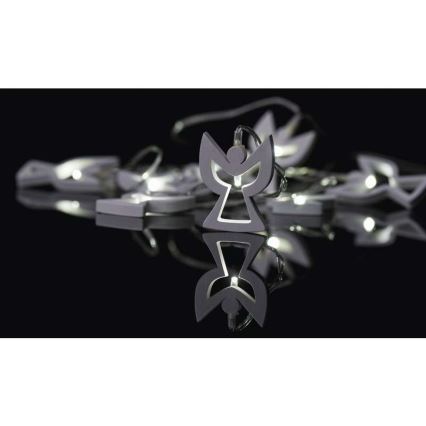 LED-Lichterkette CHAIN 10xLED/2xAA 1,85m warmweiß