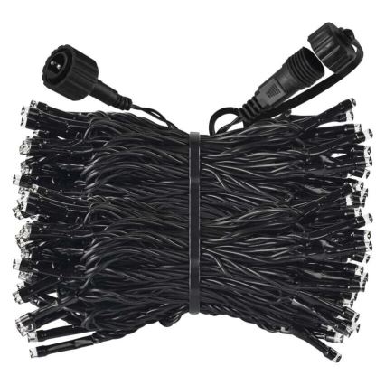 LED-Lichterkette für den Außenbereich, 100 LEDs / 10 m, IP44, kaltweiß