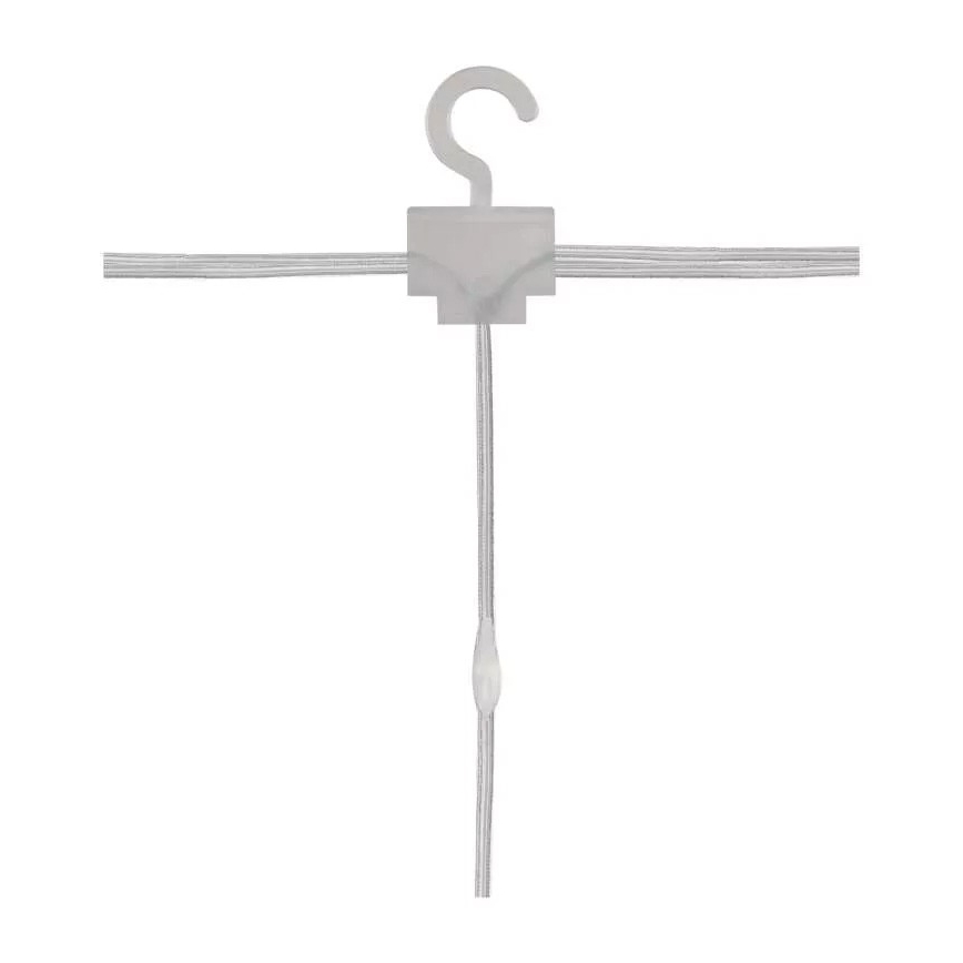 LED-Lichterkette für den Außenbereich, 300 LEDs, 8 Funktionen, 5,9 m, IP44, warmweiß