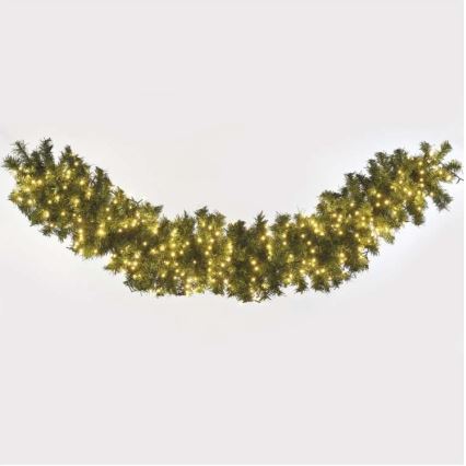 LED-Lichterkette für den Außenbereich, 400 LEDs, 13 m, IP44, warmweiß