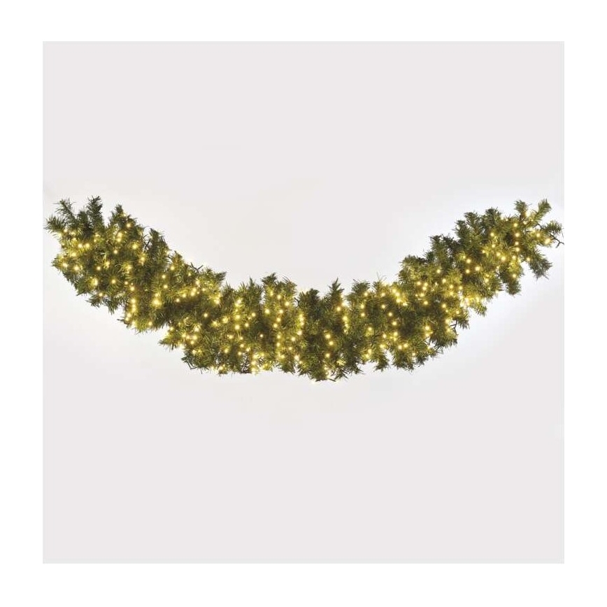 LED-Lichterkette für den Außenbereich, 400 LEDs, 13 m, IP44, warmweiß