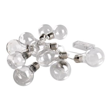 LED-Lichterkette SMOLDER 2,1 m 10xLED/2xAA