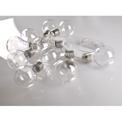 LED-Lichterkette SMOLDER 2,1 m 10xLED/2xAA