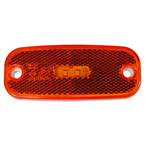LED-Lichtreflektor SINGLE LED/0,2W/12-24V IP67 orange