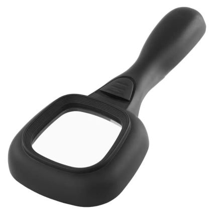 LED-Lupe 2,5xZOOM mit Hintergrundbeleuchtung und UV-Licht LED/UV/2xAAA