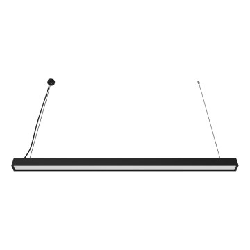 LED-Lüster (Pendel-/Aufbauleuchte) LED/44W/230V 4000K 120 cm schwarz