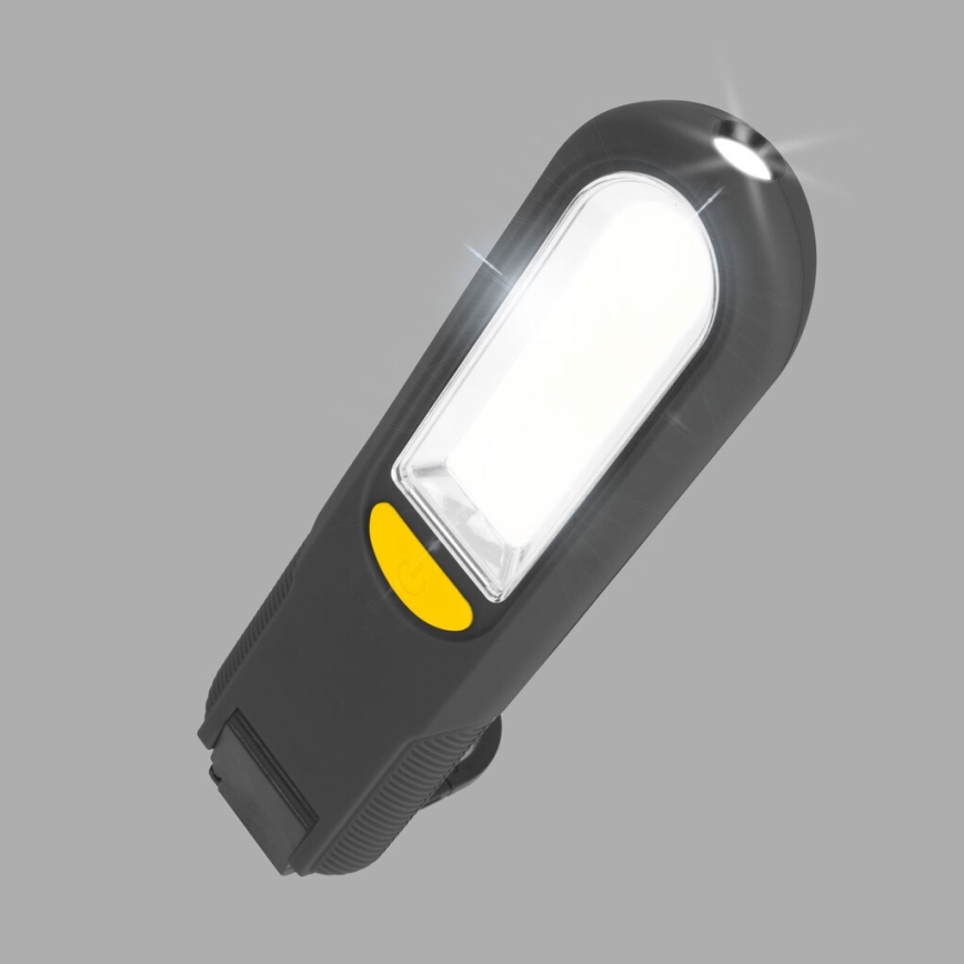 LED-Magnet-Handleuchte LED/3W/3xAAA