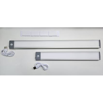 LED-Akku-Möbelbeleuchtung mit Sensor LED/2,5W/5V USB 800 mAh 4200K 32,5 cm