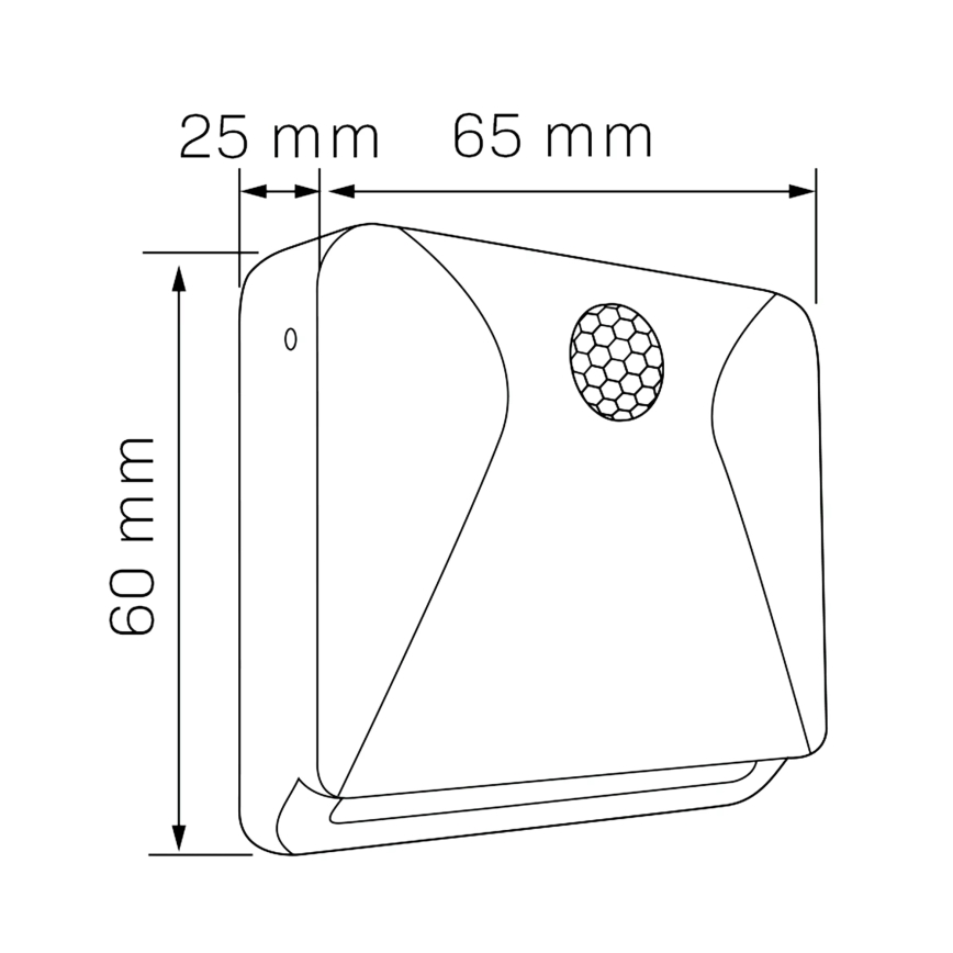 LED-Möbelbeleuchtung mit Sensor LED/0,8W/4,5V 3xAAA weiß