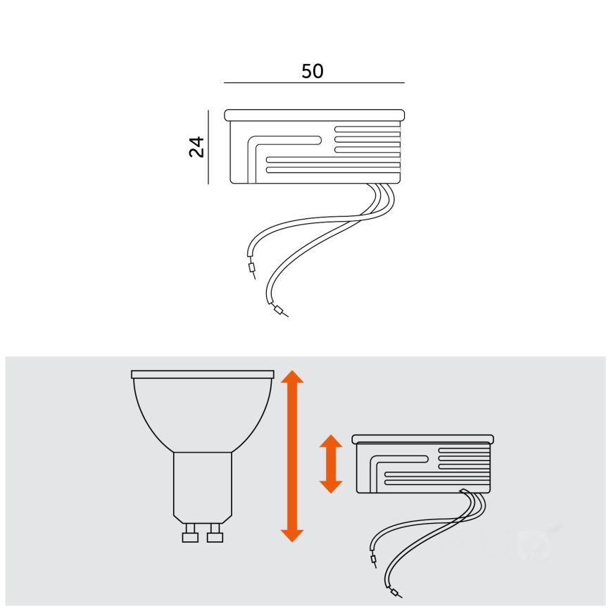 LED-Modul LED/5W/230V 4000K