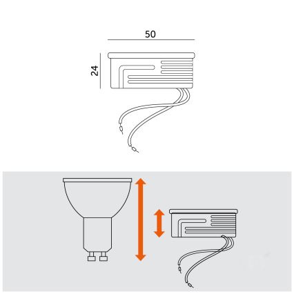 LED-Modul LED/5W/230V 4000K