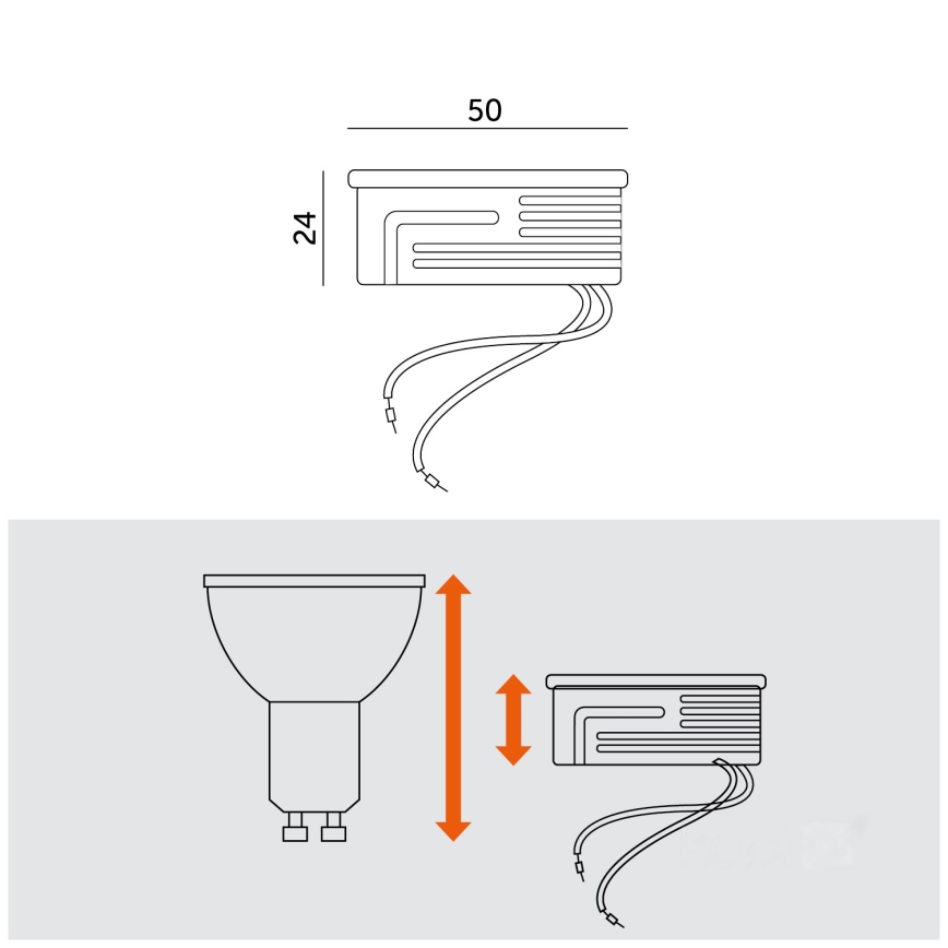 LED-Modul LED/6,5W/230V 6000K