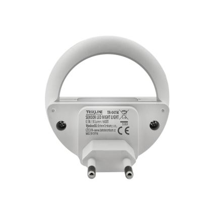 LED-Nachtleuchte mit Dämmerungssensor LED/0,5W/230V weiß