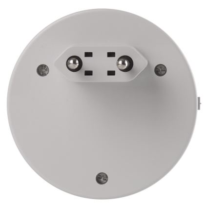 LED-Nachtlicht für Steckdose mit Fotosensor + 2xUSB 3xLED/0,3W/230V