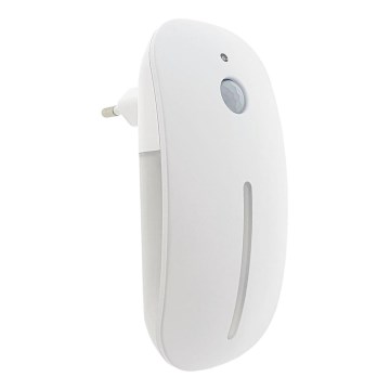 LED-Nachtlicht mit Sensor LED/1W/230V weiß
