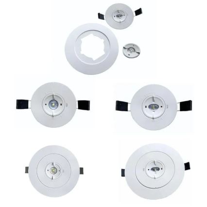 LED-Notfall-Einbauleuchte LED/2W/230V 6000K