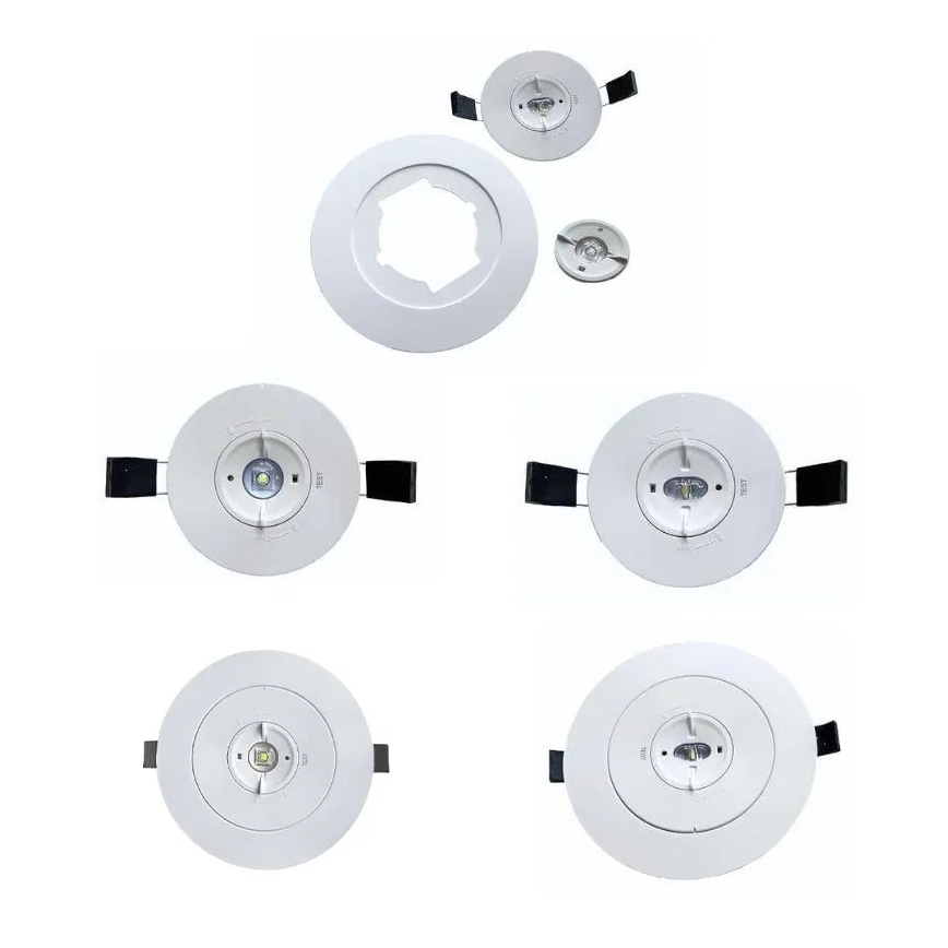 LED-Notfall-Einbauleuchte LED/2W/230V 6000K