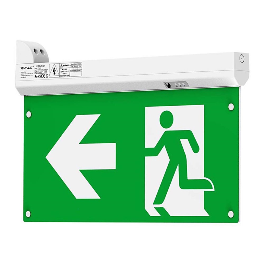 LED-Notleuchte EMERGENCY EXIT LED/2,5W/230V 4in1 6000K