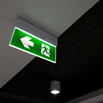 LED-Notleuchte EMERGENCY EXIT LED/2,5W/230V 4in1 6000K