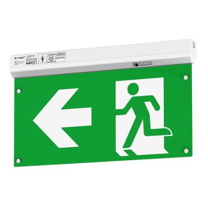 LED-Notleuchte EMERGENCY EXIT LED/2,5W/230V 4in1 6000K