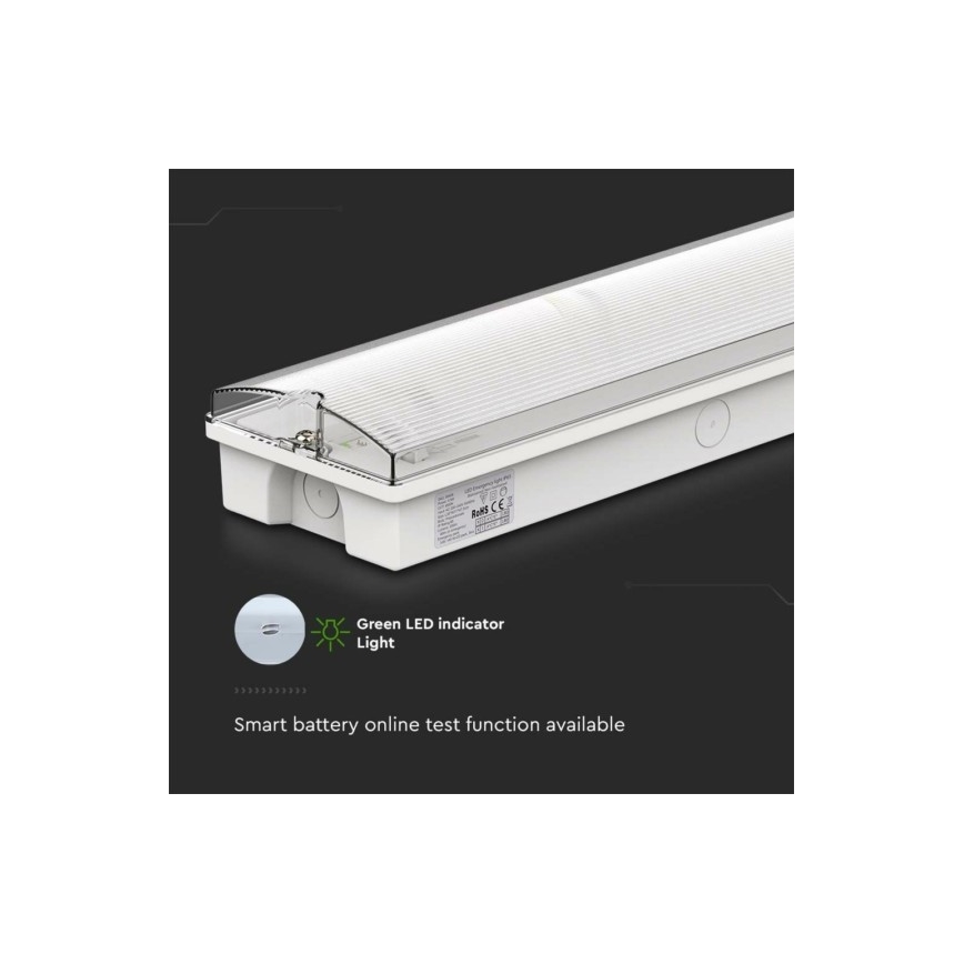 LED-Notleuchte EMERGENCY EXIT LED/3W/230V 6400K IP65