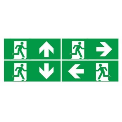 LED-Notleuchte EMERGENCY EXIT LED/3W/230V 6400K IP65