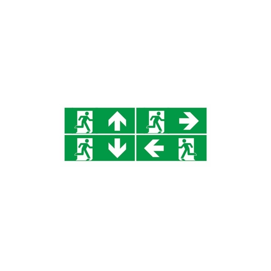 LED-Notleuchte EMERGENCY EXIT LED/3W/230V 6400K IP65