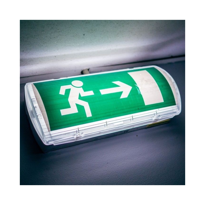 LED-Notleuchte EMERGENCY EXIT LED/3W/230V IP65 6000K 1200mAh