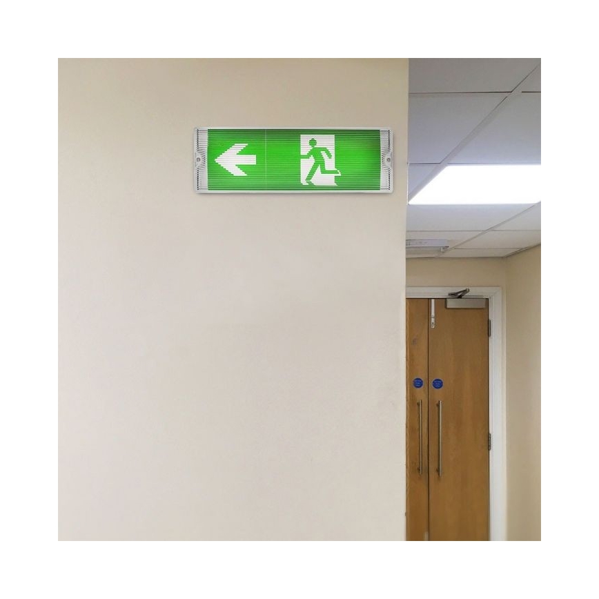 LED-Notleuchte EMERGENCY EXIT LED/3W/230V IP65 6000K 1200mAh