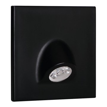 LED Orientierungsleuchte MEFIS LED/0,7W/12V 4000 K schwarz