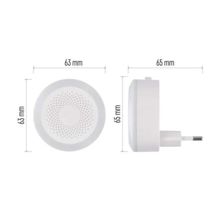 LED-Orientierungslicht für die Steckdose LED/0,5W/230V