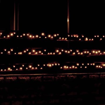 LED-Outdoor-Lichterkette 70m 1000xLED/0,06W/230V warmweiβ IP44