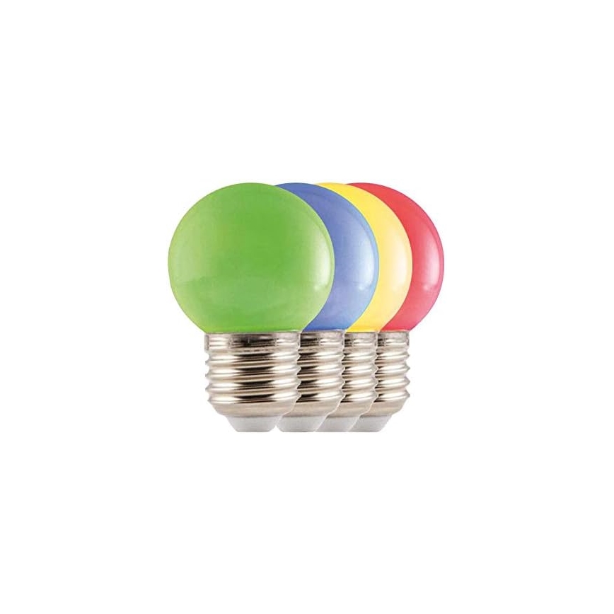 LED-Outdoor-Lichterkette EASY CONNECT 8xE27 5m IP44 mehrfarbig