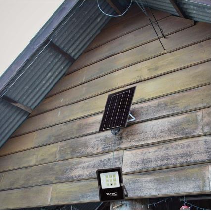 LED-Outdoor-Solarstrahler LED/6W/3,2V 6400K IP65 + Fernbedienung