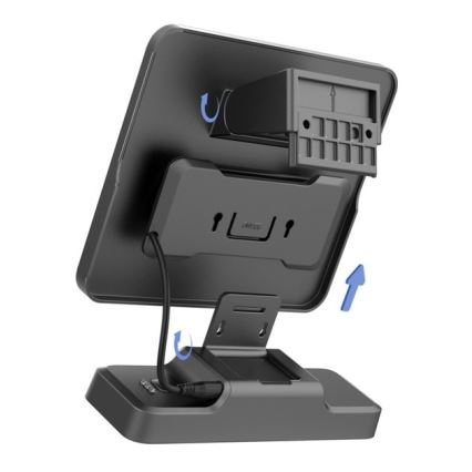 LED-Outdoor-Solarstrahler mit Sensor LED/8W/3,7V IP54 schwarz
