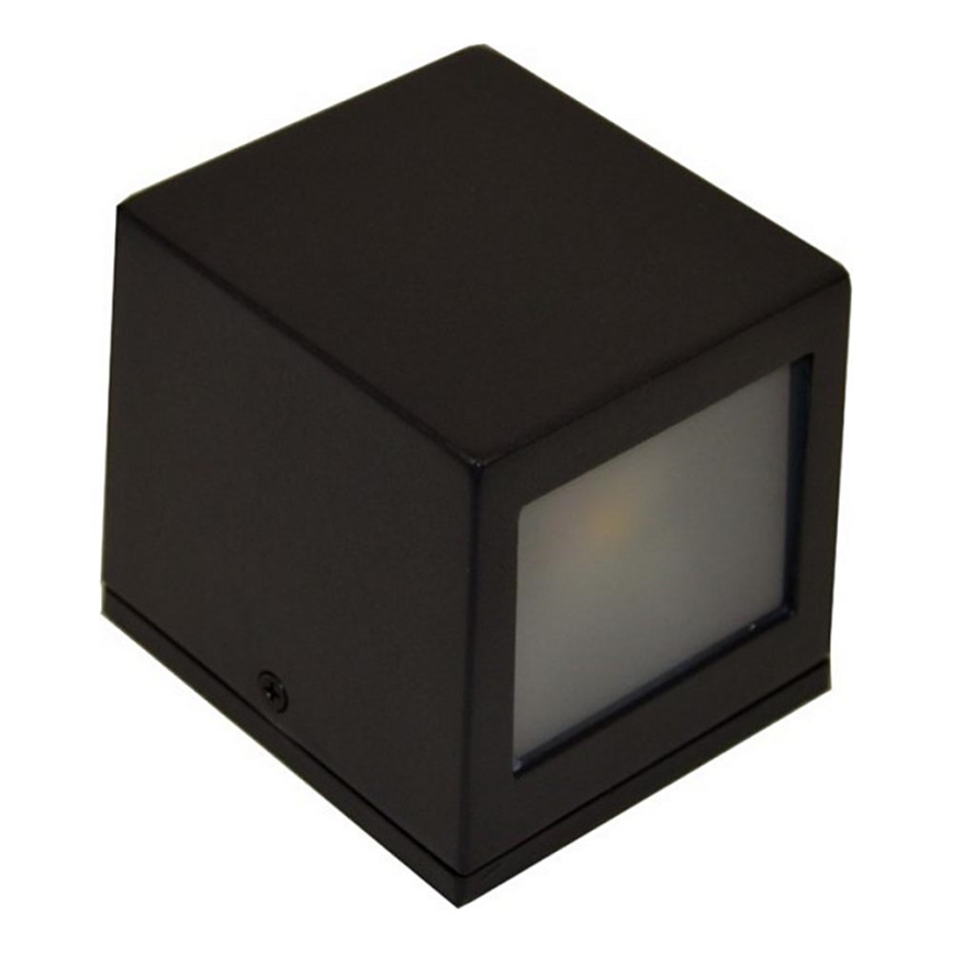 LED-Outdoor-Wandleuchte 2xLED/5W/230V 4000K IP54 schwarz