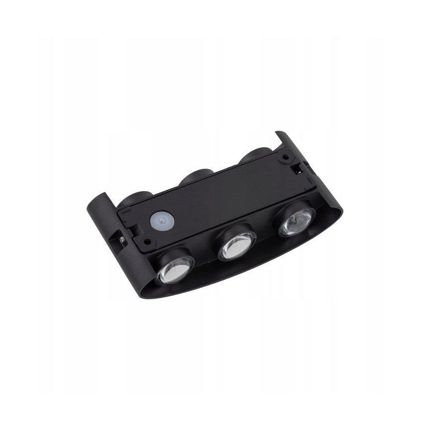 LED-Outdoor-Wandleuchte ARROW 6xLED/1W/230V IP54 schwarz