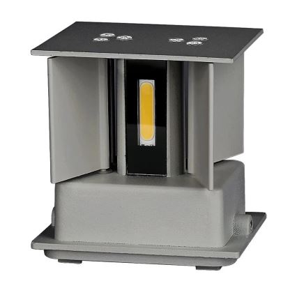 LED-Outdoor-Wandleuchte LED/11W/230V 4000K IP65 grau