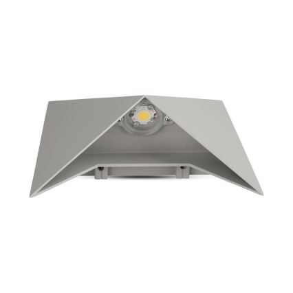 LED-Outdoor-Wandleuchte LED/5W/230V 3000K IP65 grau