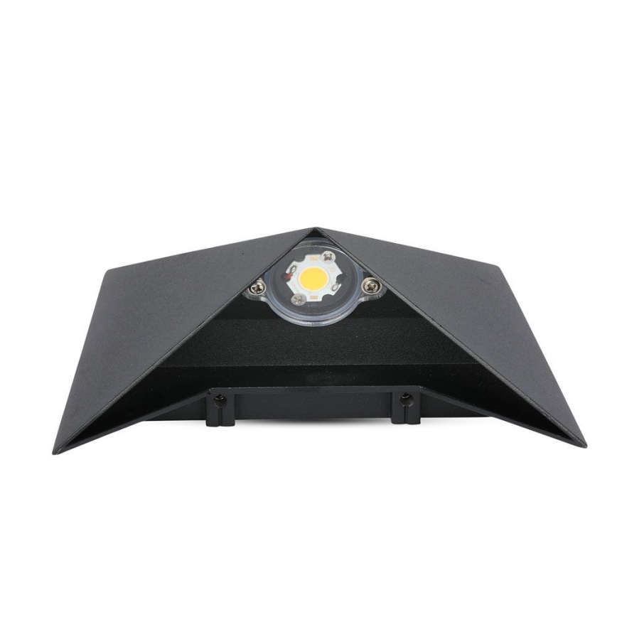 LED-Outdoor-Wandleuchte LED/5W/230V 3000K IP65 schwarz