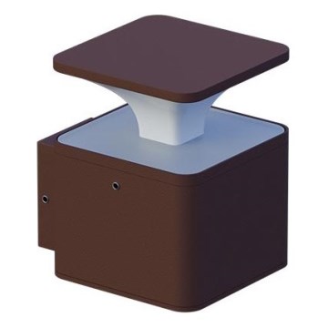 LED-Outdoor-Wandleuchte ORNELA LED/6W/230V 3000K IP54 braun