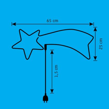 LED-Outdoor-Weihnachtsdekoration LED/10W/230V IP44