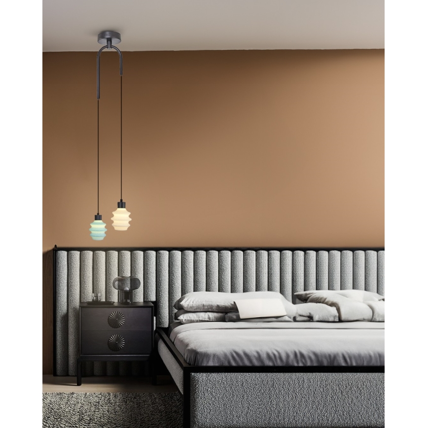 LED-Pendelleuchte am Kabel CACTUS LED/6W/230V 3000K grün/weiß