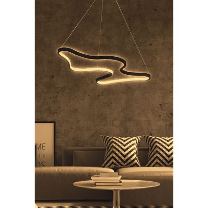 LED-Pendelleuchte an Kabel ARTISAN LED/36W/230V 4000K schwarz