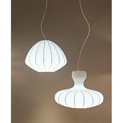 LED-Pendelleuchte an Kabel BOLA LED/11W/230V + 1xE27/5W cremefarben