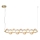 LED-Pendelleuchte an Kabel BOLLA LED/32W/230V Gold/rauchbeige