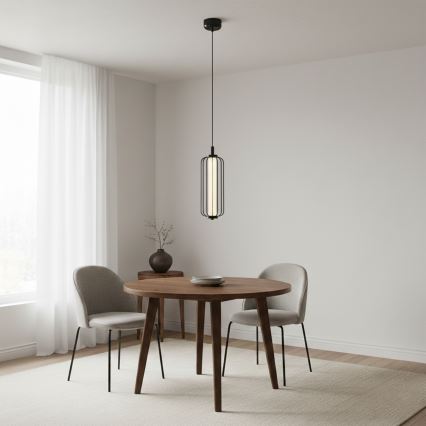 LED Pendelleuchte an Kabel BONNIE LED/15W/230V 3000K schwarz