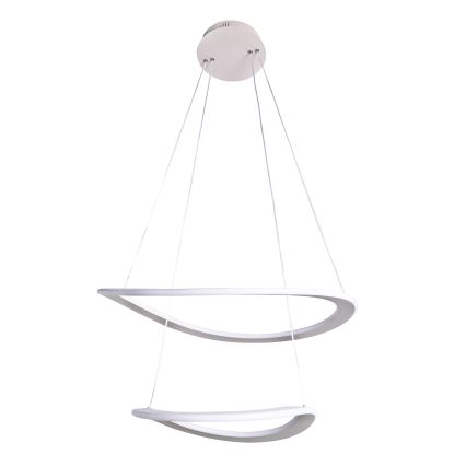 LED-Pendelleuchte an Kabel CASHMERE LED/75W/230V Ø 59,5 weiß