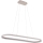 LED-Pendelleuchte an Kabel CASHMERE LED/80W/230V 30x100 cm weiß
