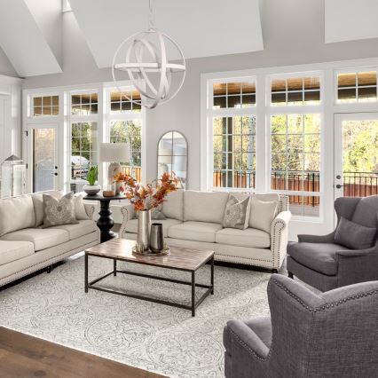 LED Pendelleuchte an Kabel COPERNICUS LED/260W/230V weiß